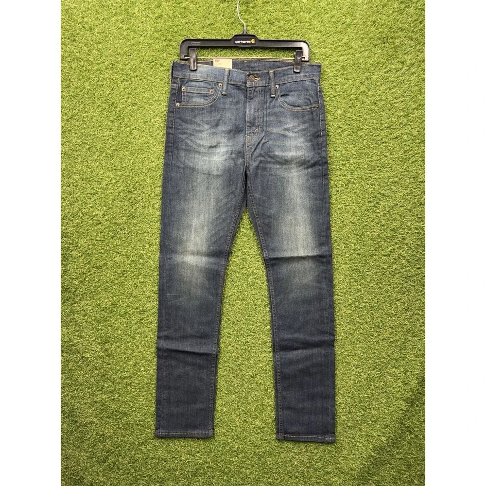 Levis 510 Jeans Mens 31x32 Flex Skinny Fit Tapered Leg Dark Wash Denim Stretch